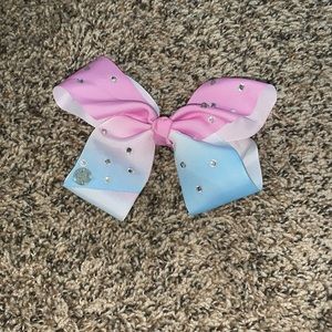 Jojo Siwa Small Pink to Blue Bow Hair Clip